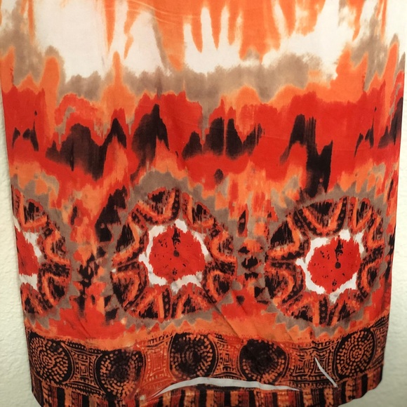 Multicolor summer long dress size S - Picture 5 of 5